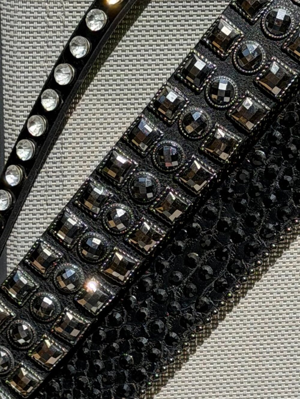 3 BLING BELTS!  Size XL Women's - Picture 4 of 6